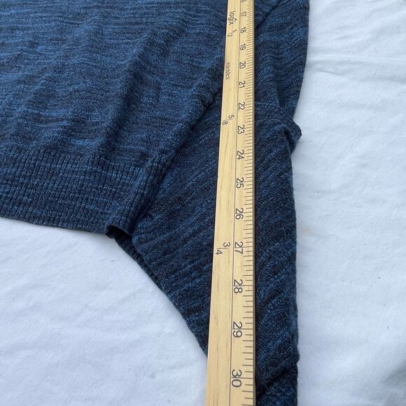 LOGO Lori Goldstein size large shark bite tunic . Cotton /cashmere - Picture 5 of 8